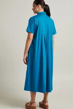 Abito a camicia - Blu