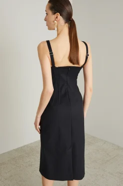 Abito bustier - Nero
