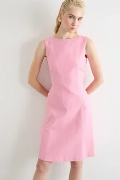 Abito con fiocco sul retro - Rosa