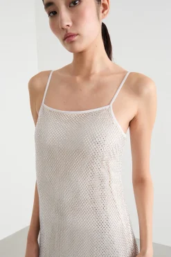 Abito con strass - Bianco