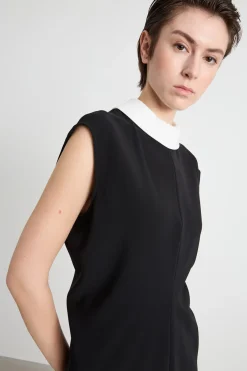 Abito in cady - Nero