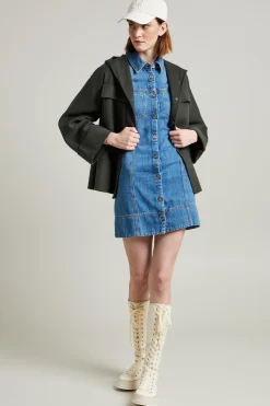 Abito in denim - Blu