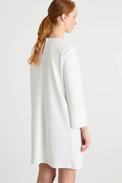 Abito in jersey crepe - Bianco