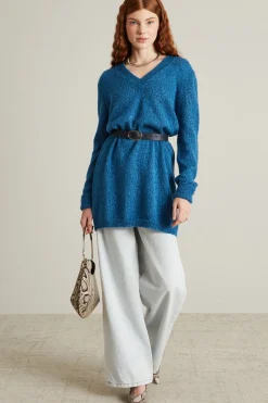 Abito in maglia - Blu