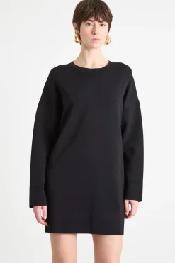 Abito in maglia - Nero