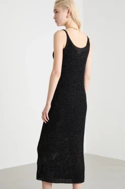 Abito in maglia - Nero
