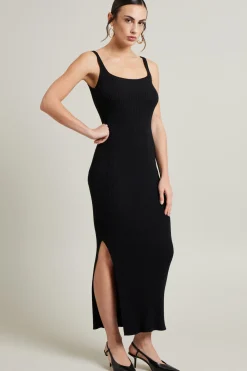 Abito in maglia - Nero