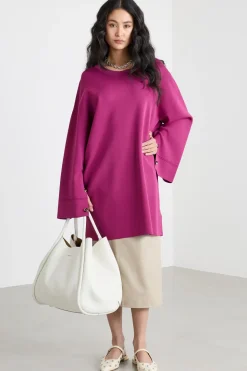Abito in maglia - Rosa