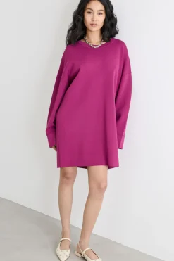 Abito in maglia - Rosa
