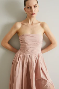 Abito in taffetà - Rosa