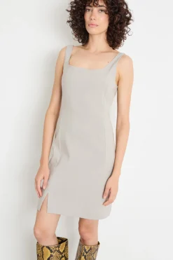 Abito in tela - Beige