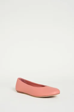Ballerina in pelle - Rosa