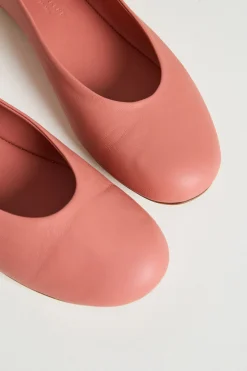 Ballerina in pelle - Rosa