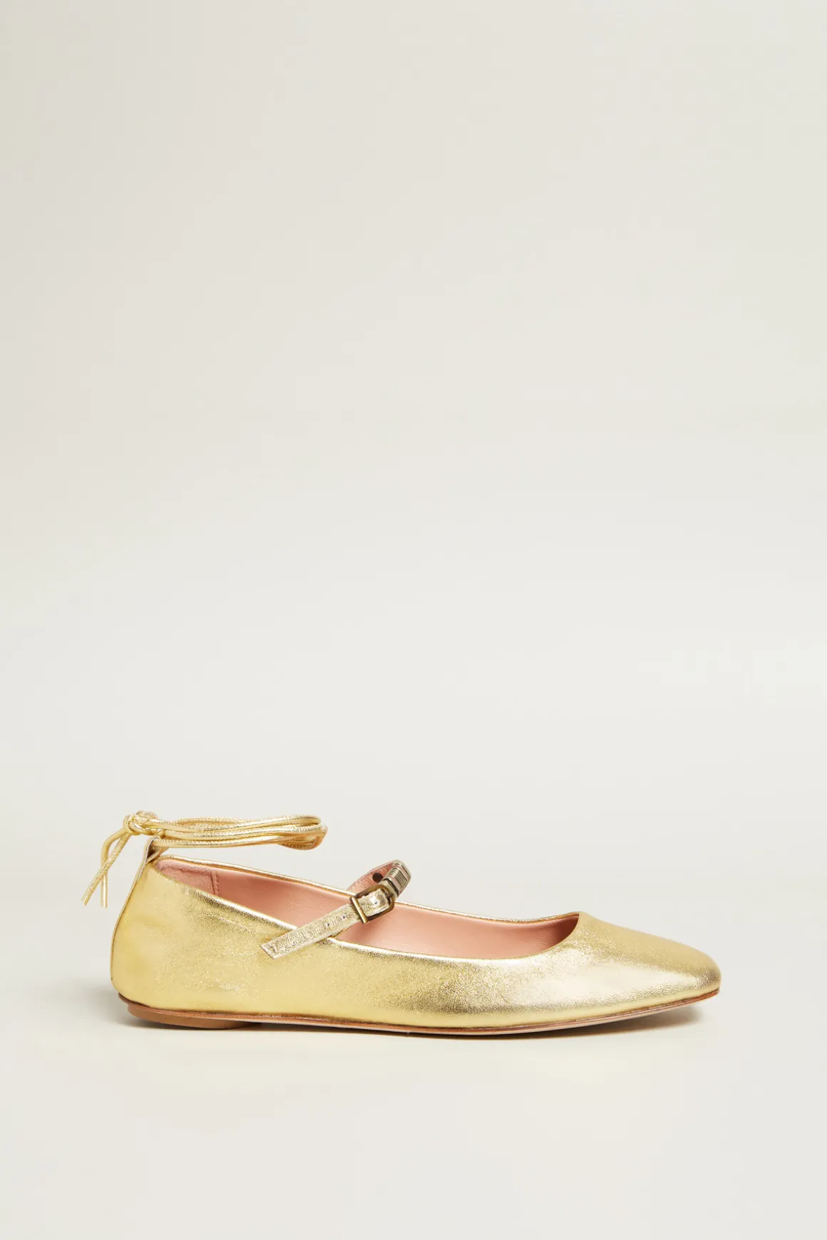 Ballerine con dettagli - Oro