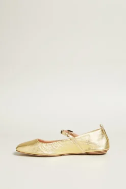 Ballerine con dettagli - Oro