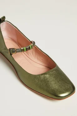 Ballerine con dettagli - Verde
