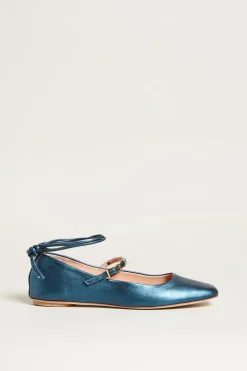Ballerine con dettagli - Blu