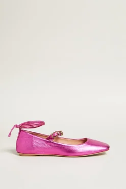 Ballerine con dettagli - Fuxia