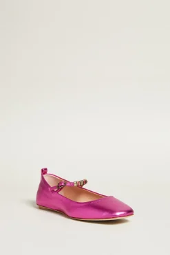 Ballerine con dettagli - Fuxia