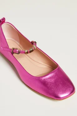 Ballerine con dettagli - Fuxia