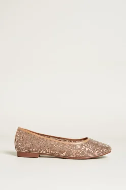 Ballerine con strass - Rosa