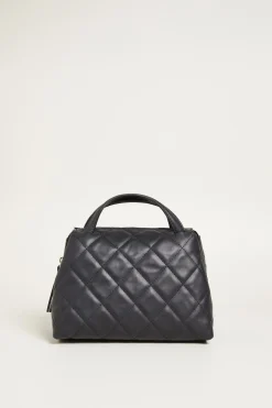 Bauletto trapuntato - Nero