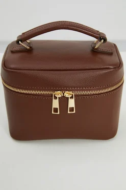 Bauletto con tracolla - Marrone Oro