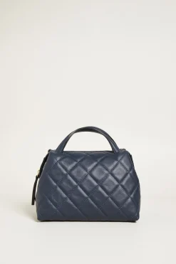 Bauletto trapuntato - Blu