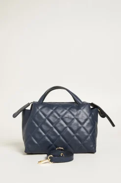 Bauletto trapuntato - Blu