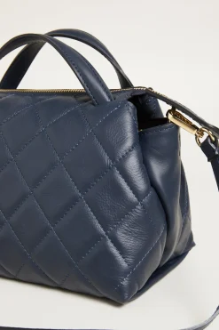 Bauletto trapuntato - Blu