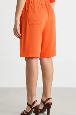 Bermuda con tasche - Arancione