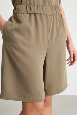 Bermuda con tasche - Verde