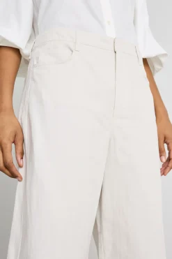 Bermuda in twill - Bianco