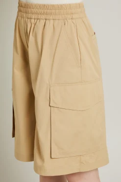 Bermuda stile cargo - Beige