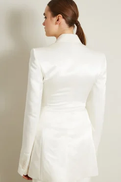 Blazer aderente - Bianco