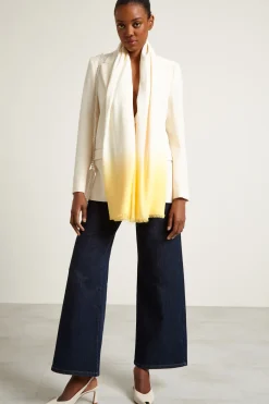 Blazer con bottone singolo - Bianco Latte