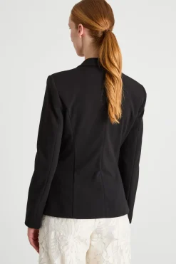 Blazer con bottone singolo - Nero