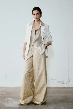 Blazer con bottoni a vista - Bianco