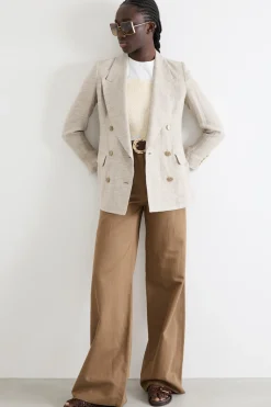 Blazer doppiopetto - Beige