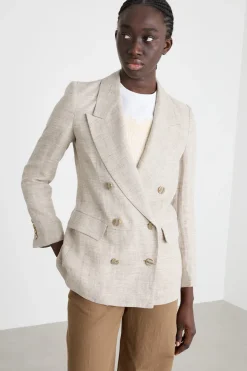 Blazer doppiopetto - Beige