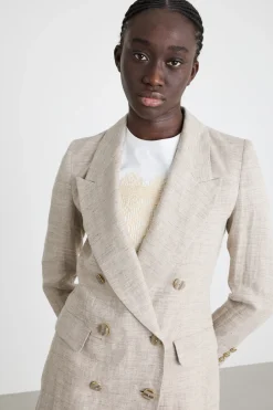 Blazer doppiopetto - Beige