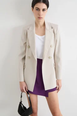 Blazer doppiopetto - Beige