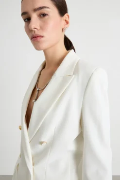 Blazer doppiopetto - Bianco