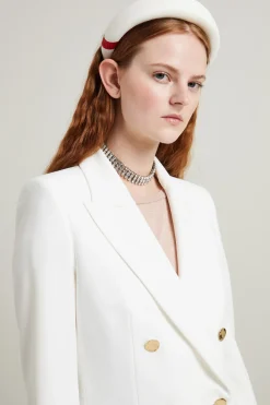 Blazer doppiopetto - Bianco