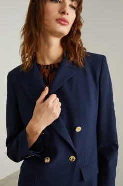Blazer doppiopetto - Blu