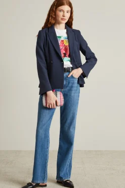 Blazer doppiopetto - Blu