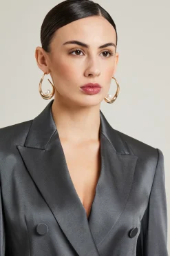 Blazer doppiopetto - Grigio Scuro