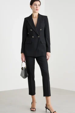 Blazer doppiopetto - Nero