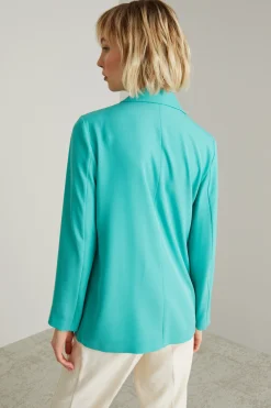 Blazer doppiopetto - Turchese