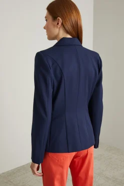 Blazer dritto - Blu